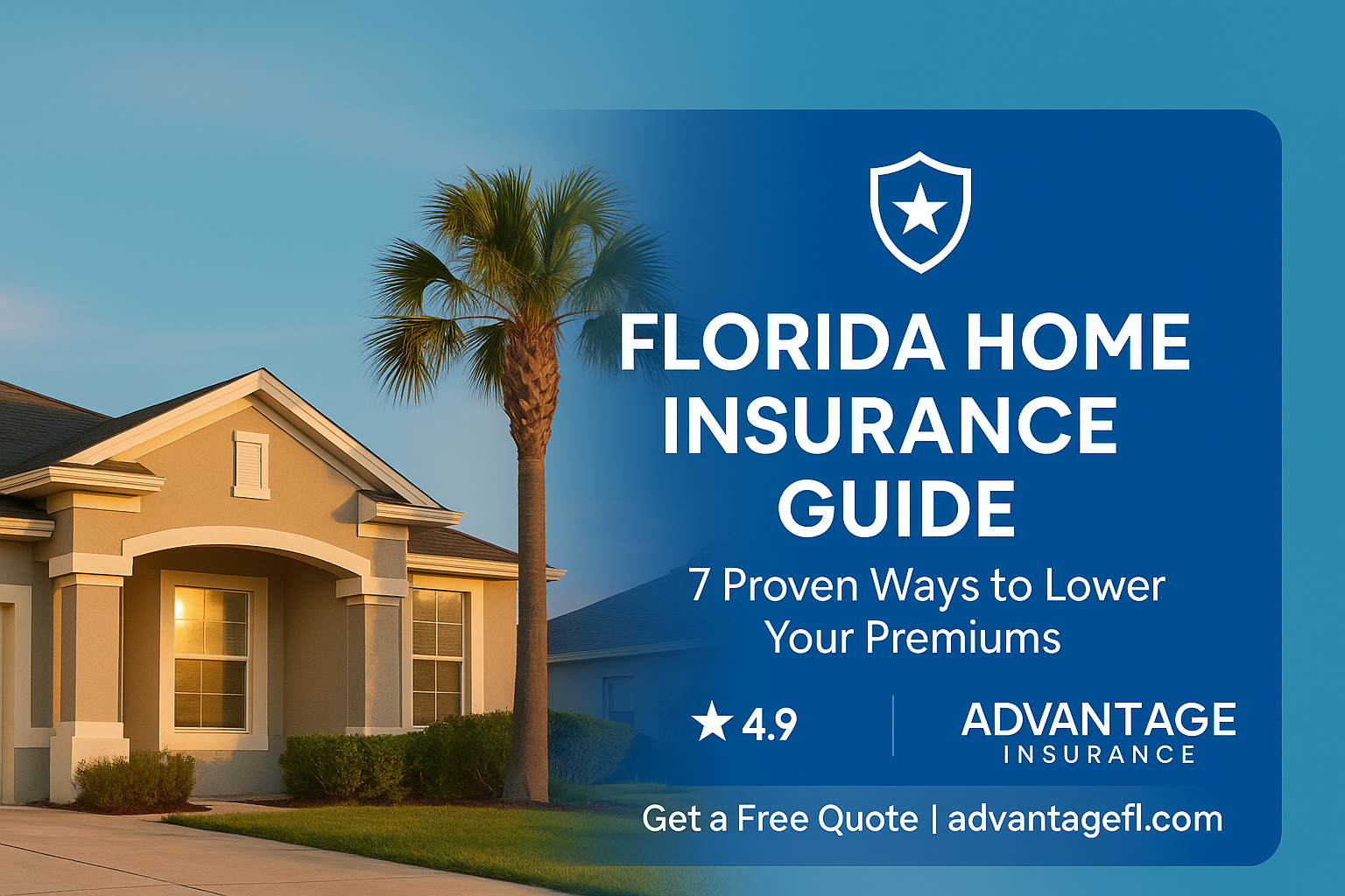 Florida Home Insurance Guide: 7 Proven Tips for Unbeatable Savings 1 Florida home insurance guide — Advantage Insurance: 7 proven ways to lower your premiums